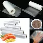 3 Sizes Food Saver Vacuum Sealer Bags Rolls Embossed Food Saver Storage Bags