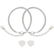 Shoe Accessories Footwear Straps Pearl-resistant Lace-up Shoes Women's