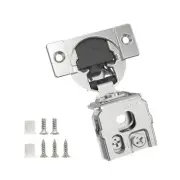 60 Pack 1-5/16" Overlay 3D Soft Close Concealed Hinge for Face Frame Door, Sm...