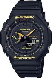 [Casio] G-Shock GA-B2100CY-1A 2100 Series Analog Digital Black Strap Men's Watch, Yellow/Black Dial, 48.5 × 45.4 × 11.9 mm
