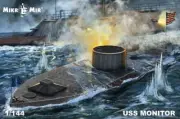 144-028 Mikro-Mir USS Monitor 1/144 Kit