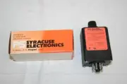 PS Syracuse TVR/D-00300 Time Delay Relay .1 to 1 Sec. 115VAC/DC TVR/D00300 NOS