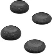Skull & Co. Convex Thumb Grip Caps Joystick Cap Analogue Stick Cover Thumbstick Grip Cover for Xbox (XSX/XB1) Controller - Black, 2 Pairs (4 Pieces)