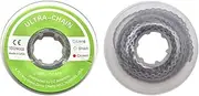 RZJZGZ Gray Dental Orthodontic Elastic Chain Power Chains Brace Orthodontic Spool Elastic Rubber Band (Closed)