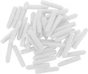 KITANDOVE 50pcs Protective Case Dishwasher Safety Dishwasher Repair White Dishwasher Handle End Cap Dishwasher Hat Rack Dishwasher Rack Caps Dishwasher Rack Repair Coating