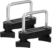 SOESFOUFU 2pcs Roof Mount Bracket Clamps Durable Cargo Carrier Fixator for SUV and Truck Roof Rack Accessories Antislip Design for Secure Luggage Travel