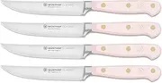 [Wüsthof] Classic Steak Knife Set with 4 Knives 12 cm, Pink Himalayan Salt (Pink)
