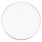 5pcs Round BBQ Grill Net 13" Dia Galvanized Iron Barbecue Mesh Mat