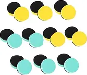 DOITOOL 20pcs Magnetic Whiteboard Erasers Reusable Classroom Dry Erase Erasers for Whiteboards Chalkboards and Non Porous Surfaces Strong Adhesive and Washable