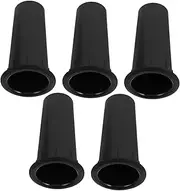 Yardwe 5pcs Bass Reflex Port Tube for Car and Home Durable Plastic Speaker Air Vent Accessory for Enhanced Sound and Improved Bass Output for Portable and Stage Speakers