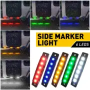 Square Electronic Components Side Marker Indiciator Light Truck Lorry Trailer