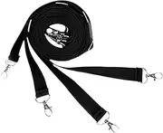 Ｓｉｍｈｏａ Horse Blanket Straps Elastic Belly Straps with Metal Swivel Snaps Stable Accessories Equestrian Training Replacement