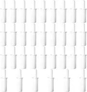 30-Pack Shutter Repair Kit - Spring-Loaded Louver Pins for Window Blind & Shutter Blade Repair, Durable Plastic Replacement Parts for Home & Office (White)
