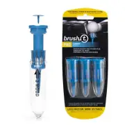 BRUSH T Premium Plastic Golf Tees Blue 3 Wood 3-Pack Size 2" Unbreakable Inno...
