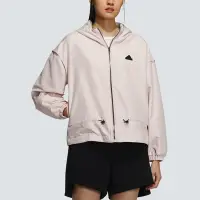 在飛比找Yahoo奇摩購物中心優惠-ADIDAS TECH WV JKT 女休閒外套-淺粉色-I