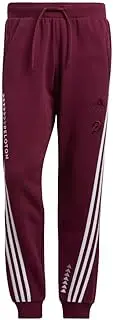 [adidas] x Peloton Joggers (Gender Neutral) Men's, Burgundy, Size L