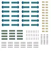 HO Scale Truck / Trailer Decals. " Werner "