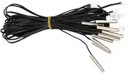 LAPYAPPE Waterproof Temperature Probe Sensor Digital Probe Thermometer for Ac/dc for Refrigerator