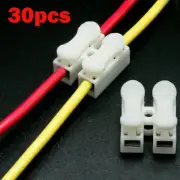 30x Car Cable Connector Quick Splice Lock Wire Terminal Self Locking Accessories (for: Mazda)