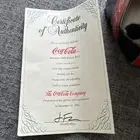 Coca Cola Brand Plush Collection Polar Bear Holding Glass Coke Bottle 1993 Box