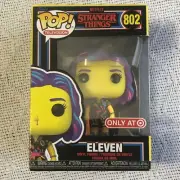 Funko POP! Television - Stranger Things - Eleven #802 Black Light - Target Excl.