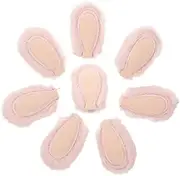 DOITOOL 10Pcs Plush Rabbit Ear Decor Adorable Stuffed Animal Ear Accessories for DIY Crafts Hair and Clothing Decoration