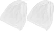 TOYANDONA 2Pcs Beekeeping Head Net Caps Lightweight Mosquito Protection Hats for Outdoor Fishing Hunting Gardening and Hiking Comfortable Elastic Design for Men and Women Grey