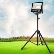 Adjustable LED Work Light Tripod Stand Solar Floodlight Racking Mobile Bracket