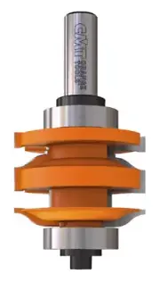 CMT 891.521.11 2-Inch Diameter 1/2-Inch Shank 1-Piece Rail & Stile Router Bit
