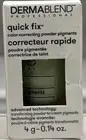 DermaBlend Quick Fix Color Correcting Powder Pigments Concealer, 0.14 oz. -GREEN