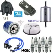 Tune Up Kit Filters Cap Wire Spark Plugs For ISUZU RODEO L4 2.6L 1994-1995 (for: Isuzu)