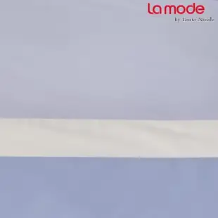 【La mode】環保印染100%精梳棉刺繡兩用被床包組-狐狸散步(單人)