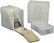 CoinSafe 10 Pack of Silver Bar Tubes for 20 1oz Silver Bars (10 Tubes)