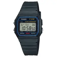 在飛比找PChome24h購物優惠-CASIO 經典運動電子錶(藍框)