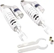 shock absorber Accessories White 320mm Motorbike Fork Air Shock Absorber Suspension Cushion Damper Replacement Parts For CB350 CB500K