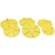 1308901 -UNIVERSAL YELLOW POLY REPLACEMENT SPINNER 18 INCH DIAMETER CLOCKWISE
