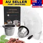 Refillable Coffee Capsules Cup Stainless Steel Reusable Coffee Pod for Nespresso