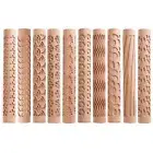 Embossed Rolling Pins for Baking Cookies Embossing Rolling Pin Christmas Gift