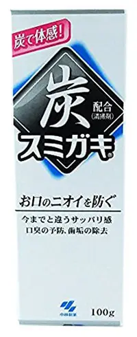 在飛比找DOKODEMO日本網路購物商城優惠-[DOKODEMO] 小林製藥 備長炭潔淨牙膏 (100G)