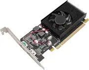 HD 6570 Graphics Card, 2GB 64Bit DDR3 PC Video Cards, PCI Express X16, Single Fan Air Cooling, HDMI, Low Profile GPU for Working Gaming