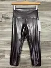 Lululemon Align HR Crop 21” Shine Nulu Size 6 Foil French Press Brown RFZP 25111