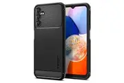 SPIGEN Galaxy A14 5G Case, Genuine Rugged Armor Slim Soft TPU Case for Samsung - Black