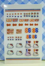 【震撼精品百貨】HELLO KITTY 凱蒂貓 KITTY貼紙-指甲貼紙-亮邊86 震撼日式精品百貨