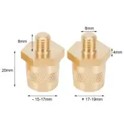 Battery Terminal Connectors Post Adapter Stud Screws 1 Pair Boats Cars