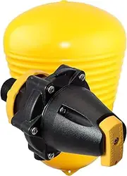 Jobe Valves Megaflow Valve with Short Tail 3/4 Yellow/Black