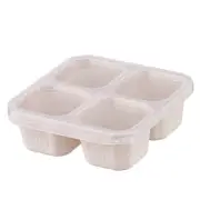Stackable Lunch with Lid Divided Snacks Tray Storage Container