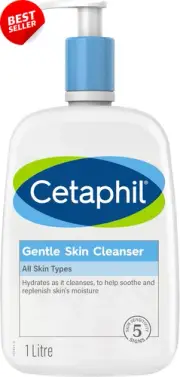 Gentle Skin Cleanser 1000ml Face & Body pH Balanced Fragrance Free Niacinamide