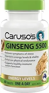 Caruso's Ginseng 5500 Energy Booster 60 Tablets