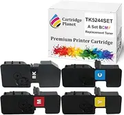 Cartridge Planet A Set BCMY Non-Genuine Toner Cartridge for Kyocera TK-5244 TK5244K TK5244C TK5244M TK5244Y (4,000/3,000 (B/CMY) Pages) for M5526CDN M5526CDW P5026CDN P5026CDW
