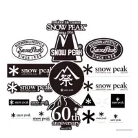在飛比找蝦皮購物優惠-現貨優惠免運 🌟 Snow peak 貼紙 雪峰 60週年 